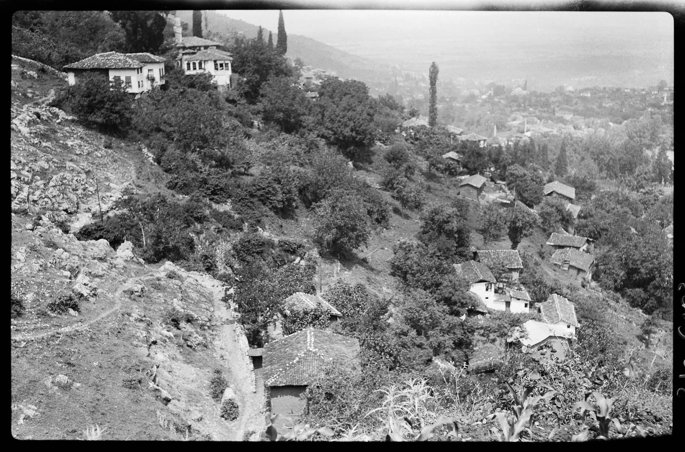 Panorama, depuis le sud-ouest